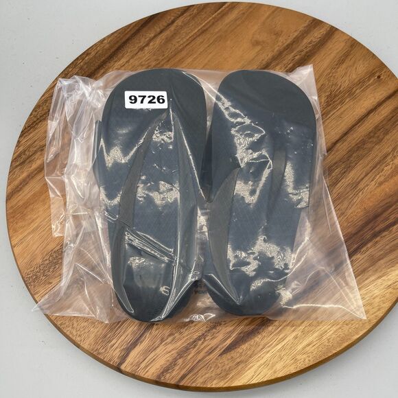 A Bathing Ape College Slide Sandals Mens Size 7 Black Casual Comfort Shoes